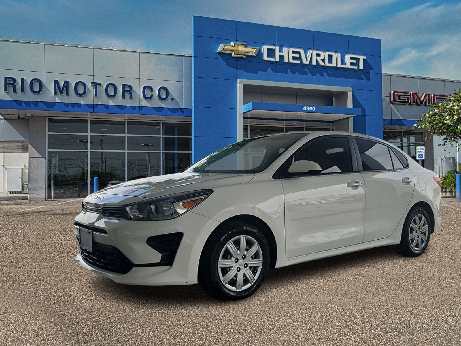 2023 Kia Rio S in Other — front three-quarter view